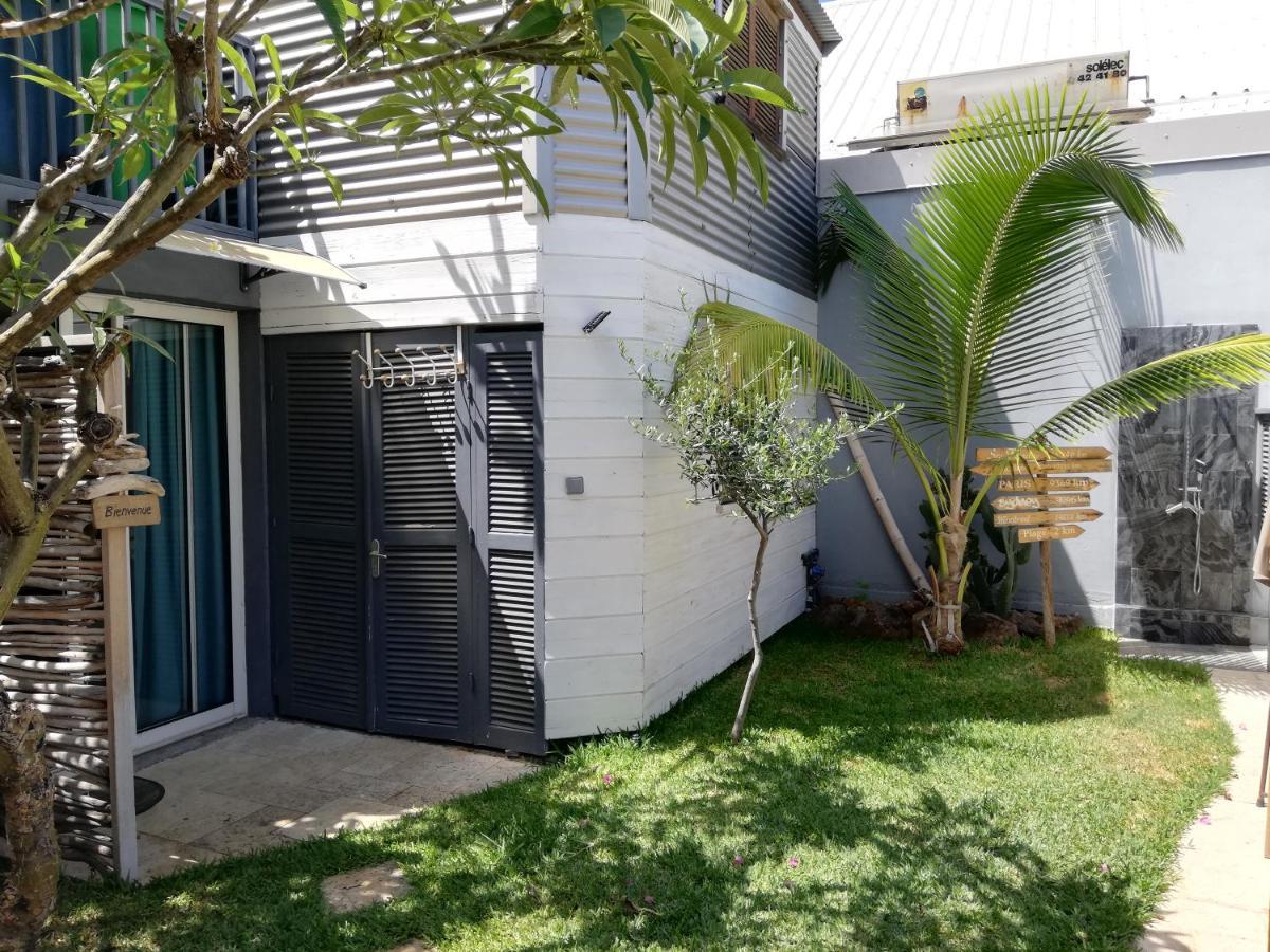 Apartamento studio indépendant dans propriété avec piscine et wifi Saint-Gilles-les-Bains Exterior foto